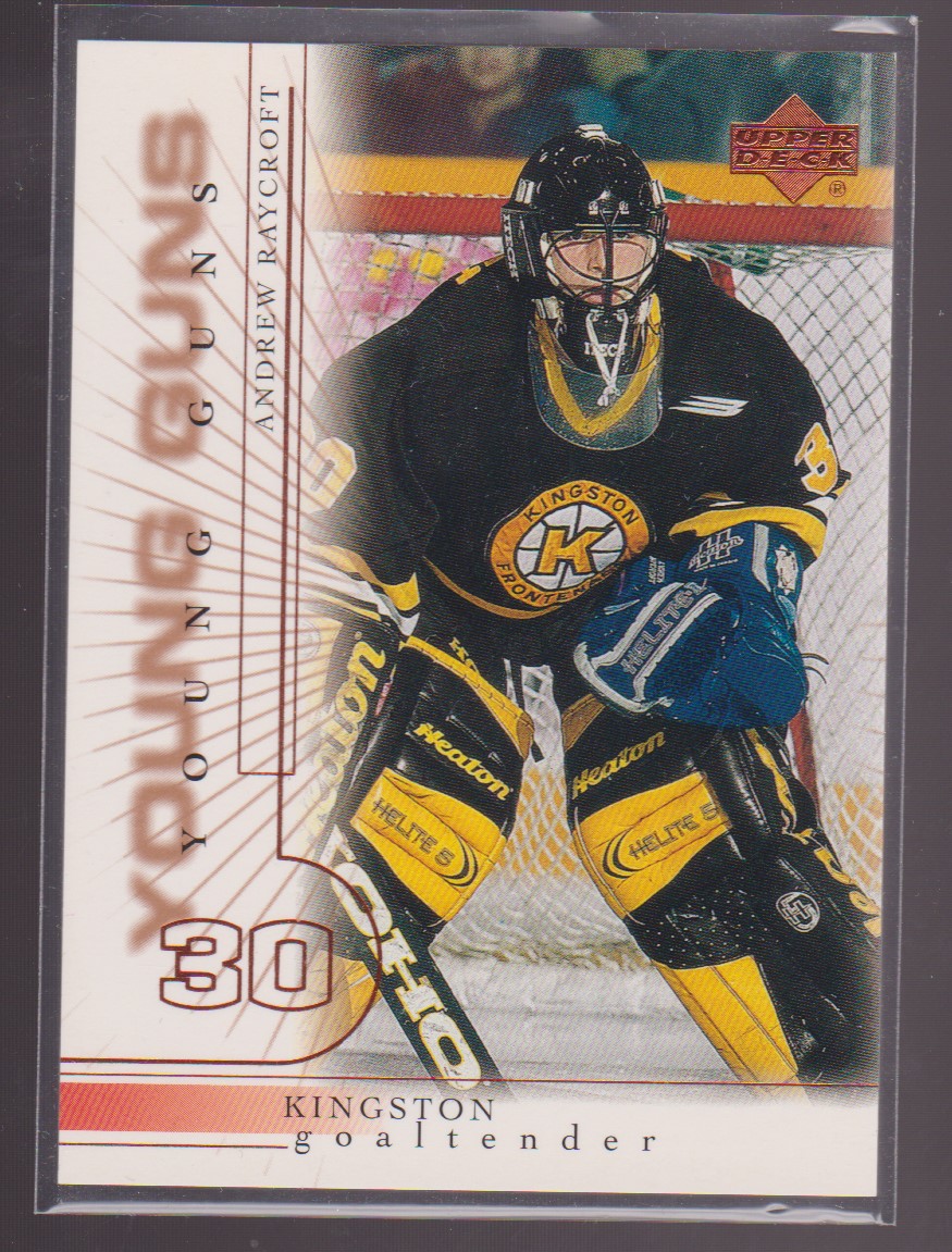 (image for) 2000-01 Upper Deck #206 Andrew Raycroft YG RC